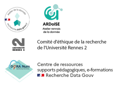 logos ateliers de la donnée et Doranum