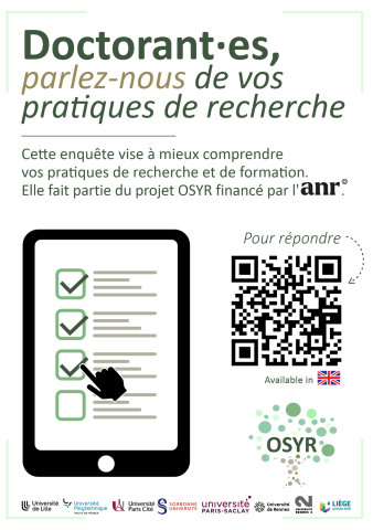 flyer enquête en ligne OSYR